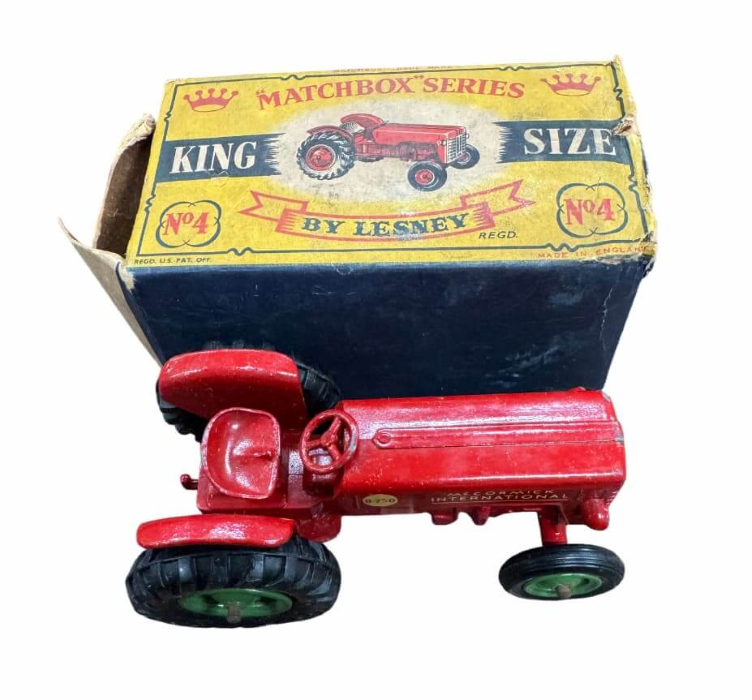 買取実績のご紹介：レズニー社 MATCHBOX キングサイズ K-4トラクター