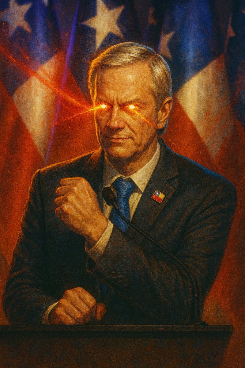 Este es el Kast que quería veeeeeeer CTM!!!!! 😍🇨🇱♥️🖐🏼

#DebatePresidencial 
#DebateAnatel2025