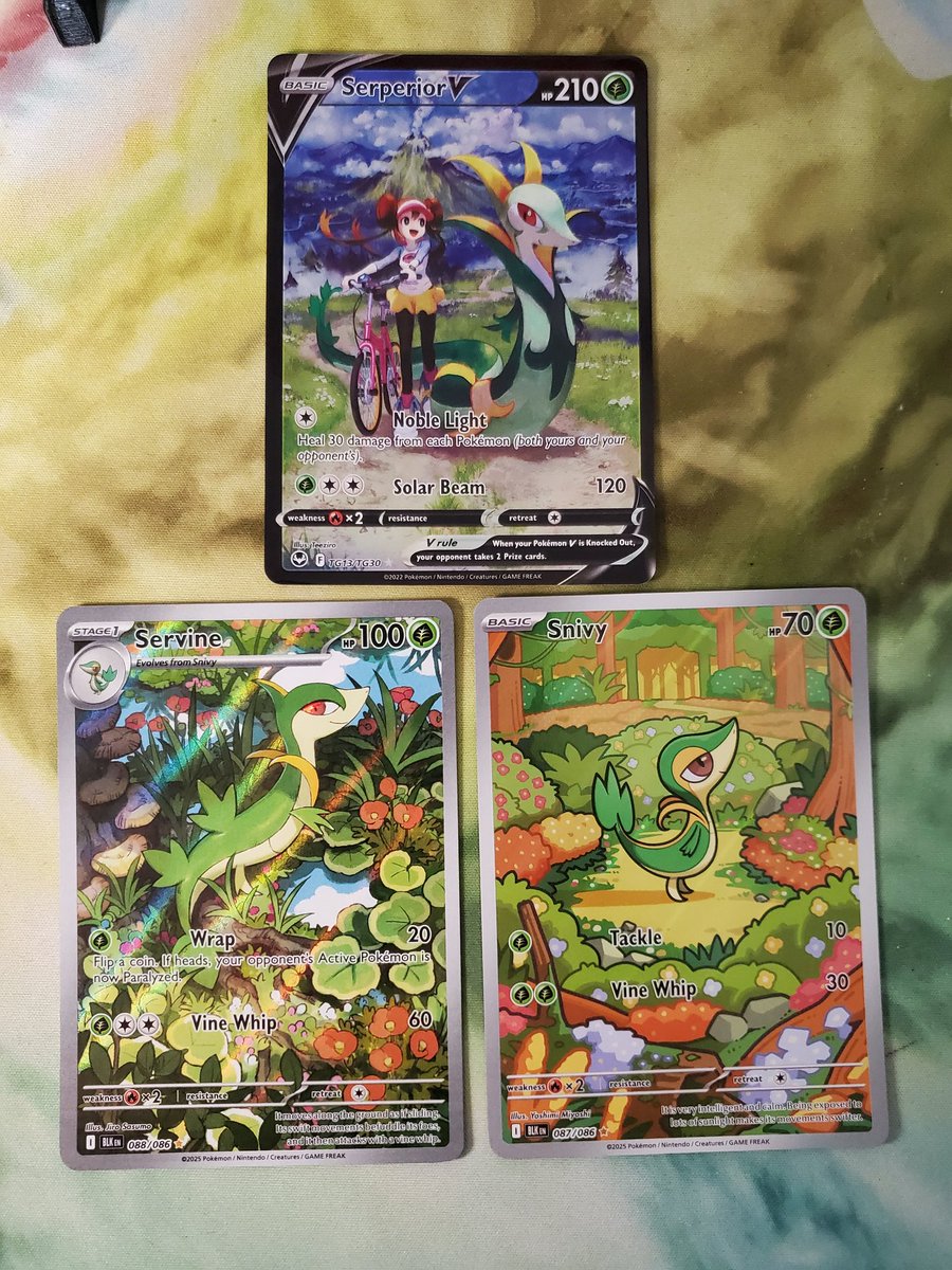 🔥🔥GIVEAWAY TIME🔥🔥
💥💥Serperior evolution line💥💥
To enter the giveaway  please do the following listed below💯
-follow <a href="/CBCollectors/">Cardboard Collectors</a> 
-tag 2 friends
-like and share.
Giveaway ends 12/13 
Winner will be announced 12/14
Goodluck everyone and 
Happy holidays🚀💯🔥😎