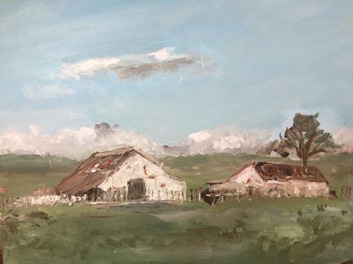RGF52's tweet image. Art of the Day! "The Old Farmhouse". Buy at: ArtPal.com/robertgfishman…
