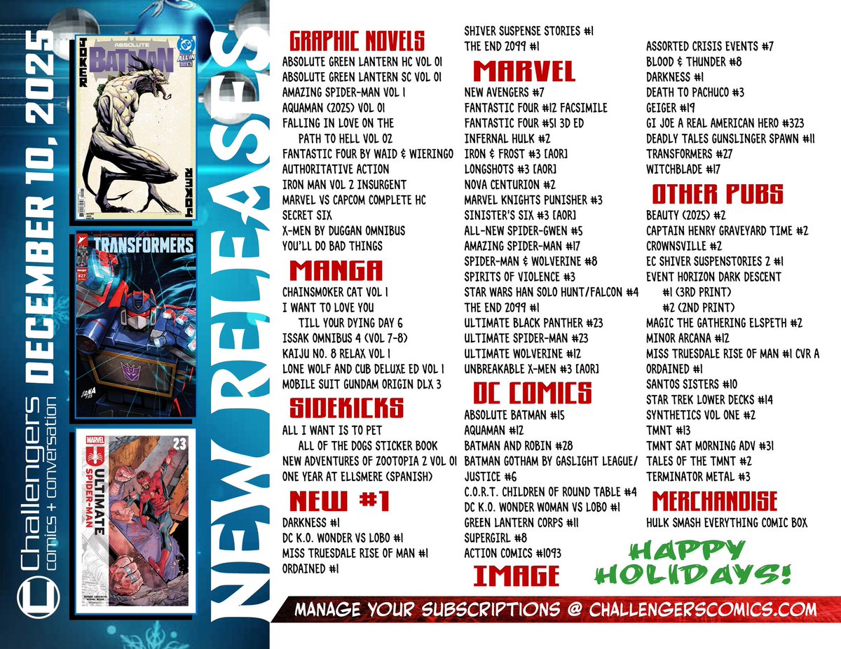 Challengers Comics + Conversation tweet media