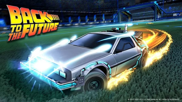 DELOREAN WILL RECEIVE 3 NEW DECALS IN FORTNITE AND ROCKET LEAGUE SOON!