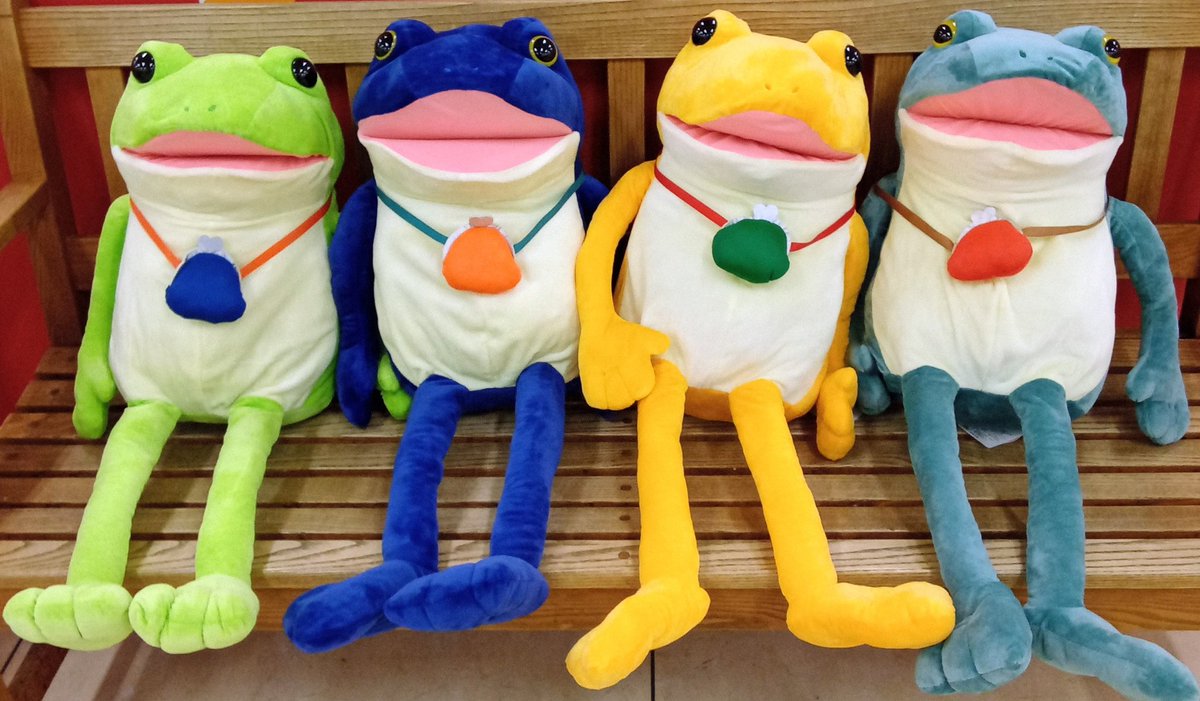 おとぼけ顔のケロピョンたちが はじめてのおつかいに挑戦！？ がま口