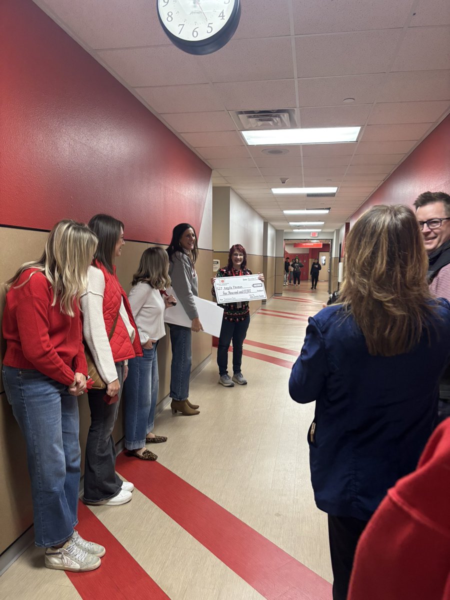 Grateful for our incredible <a href="/BeltonISD/">BeltonISD</a> Education Foundation! 🙌 Because of your dedication and generosity, we surprised countless deserving educators with grant funds on today’s Prize Patrol. Thank you for investing in our teachers and students! 🚀📚✨