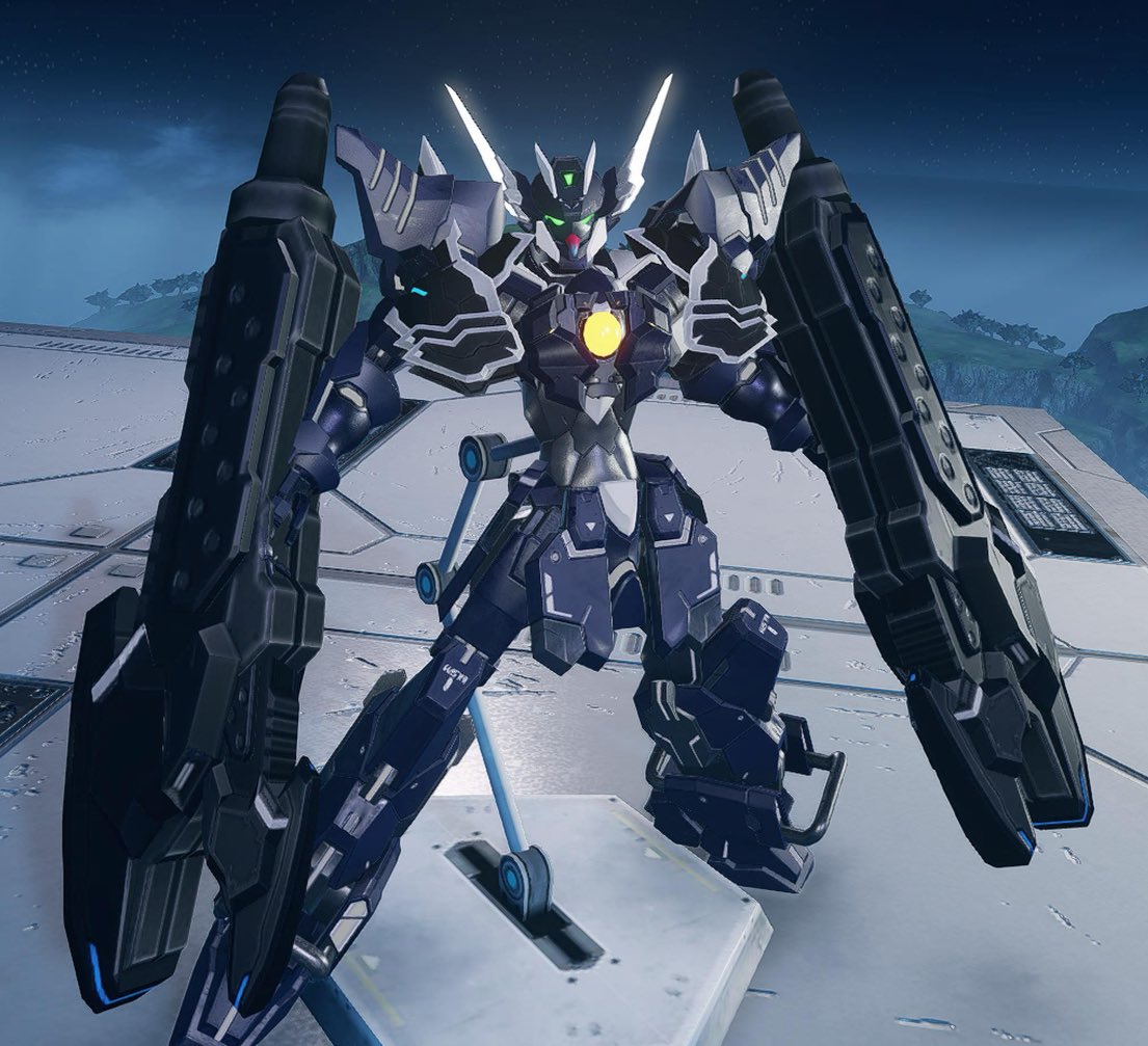 鉄血のオルフェンズ　ウルズハントからガンダム・ザガンを再現
＃PSO2NGS #キャストはいいぞ
＃メンテの日なのでssを貼る