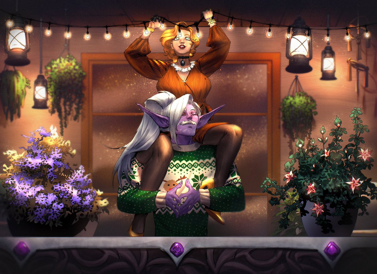 Holidays are on their way at the Gartois &amp; Fiske new residence by <a href="/l1chiee/">Lichiee SAW MCR🖤01.02.26🖤</a>

#ocart #ocxoc #wowrp #moonguard #wyrmguardaccord