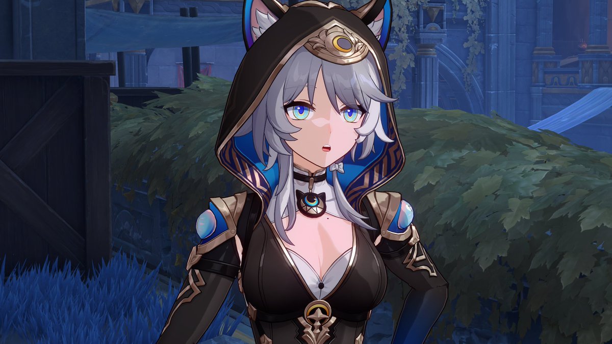 StoleYourBody's tweet image. ㅤ
❝ A Mad Scientist? ❞

She didn't immediately dismiss him, in fact she seemed rather intrigued as her ears perked up.

❝ What kind of mad scientist are we talking about? Body horror raise the dead type scientist or cool gadget and gizmo mad scientist?❞
ㅤ