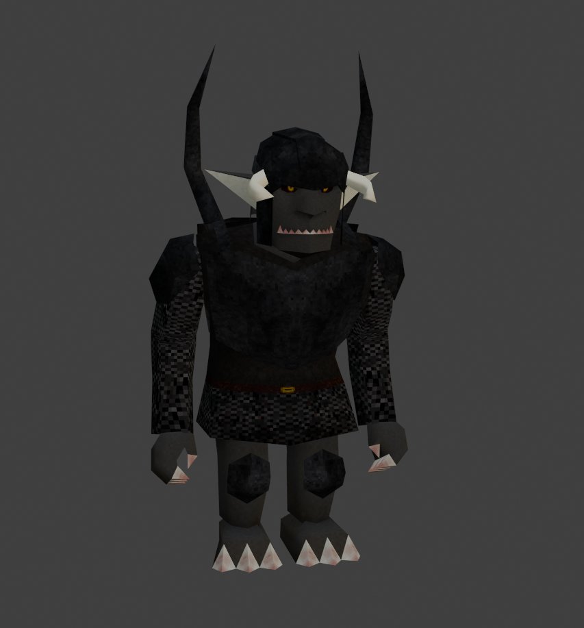 tinto_gamedev's tweet image. Still very WIP, but here&apos;s some progress on the next enemy: the hobgoblin! #gamedev #indiegame

He&apos;s bigger and way meaner than the little goblins, and he plans to use those spikes that come from the back of his armor to hold some human skulls, a torch or a banner.