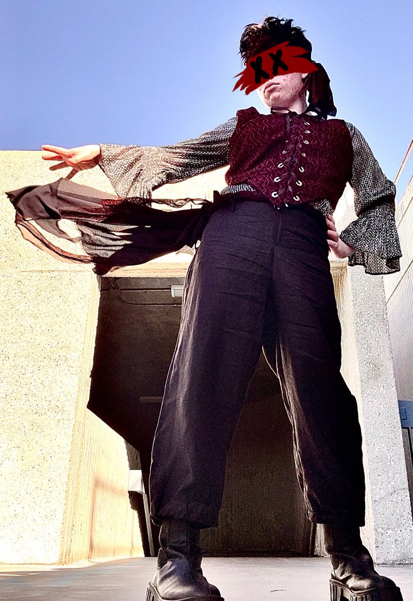 I made this (minus the undershirt and boots) :3