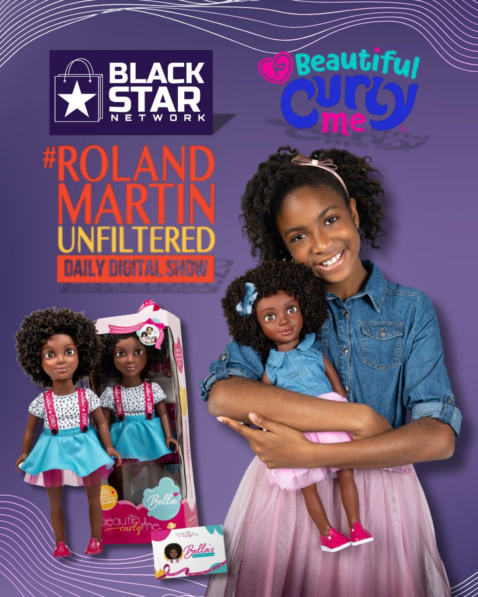 Fam! Little Black kids often go into stores and see dolls that don't look like them.  
Many Black children express their wishes for dolls with the same skin tone or curly hair. To answer the need for representation in this space, mother-daughter duo Evana and Zoe Oli created