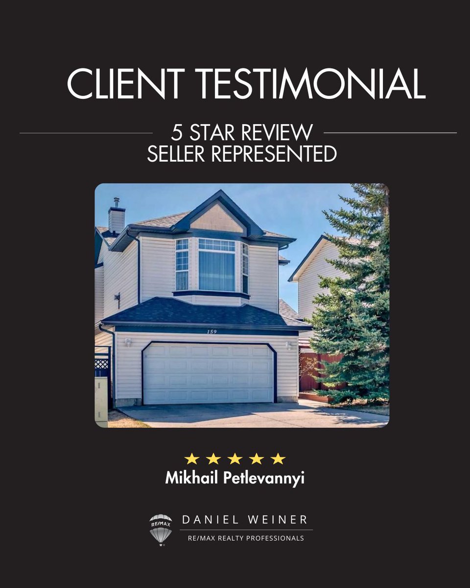 danielweineryyc's tweet photo. 𝙂𝙊𝙊𝙂𝙇𝙀 𝙍𝙀𝙑𝙄𝙀𝙒 ║ Honoured to receive a 5-star review from my seller, Mikhail.

Thank you for trusting me with the sale of your Bridlewood home.

𝘾𝙡𝙞𝙘𝙠 𝙡𝙞𝙣𝙠 ⮕ https://t.co/5oD2OZinGd 𝙩𝙤 𝙫𝙞𝙚𝙬 𝙢𝙤𝙧𝙚 𝙘𝙡𝙞𝙚𝙣𝙩 𝙚𝙭𝙥𝙚𝙧𝙞𝙚𝙣𝙘𝙚𝙨

#danielweineryyc https://t.co/cg5Ki93MDW