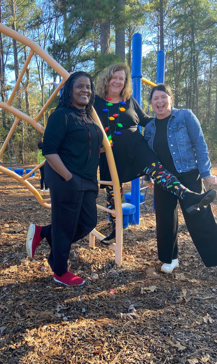 Christmas Dress Alike in 2nd grade