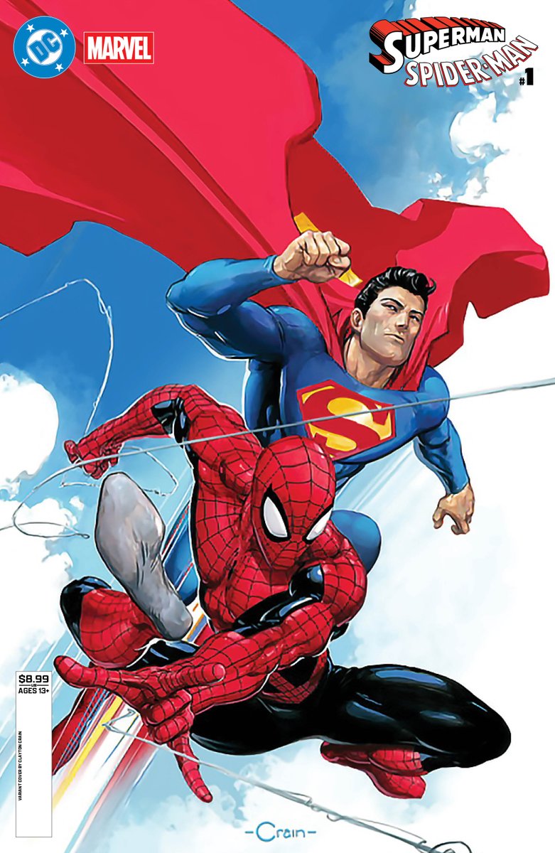 アメコミ sv 💥 Worlds collide—again! 💥 Superman/Spider-Man #1 hits shelves