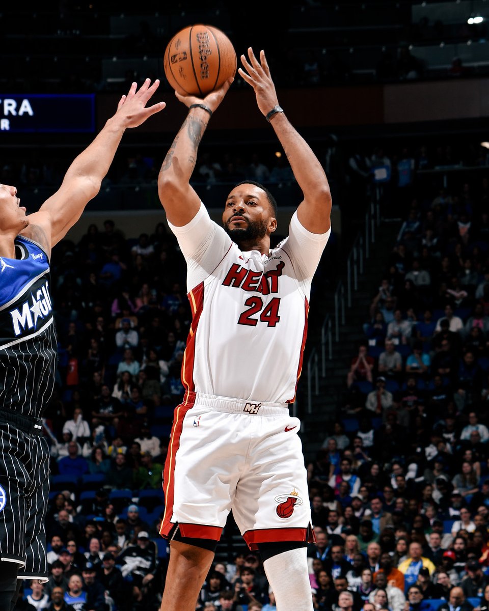 FINAL: HEAT 108, Magic 117

Powell: 21pts, 7rebs, 3stls
Herro: 20pts, 7rebs
Adebayo: 19pts, 8rebs, 3blks
Wiggins: 19pts
Mitchell: 11pts, 9asts
Jaquez Jr.: 10pts 