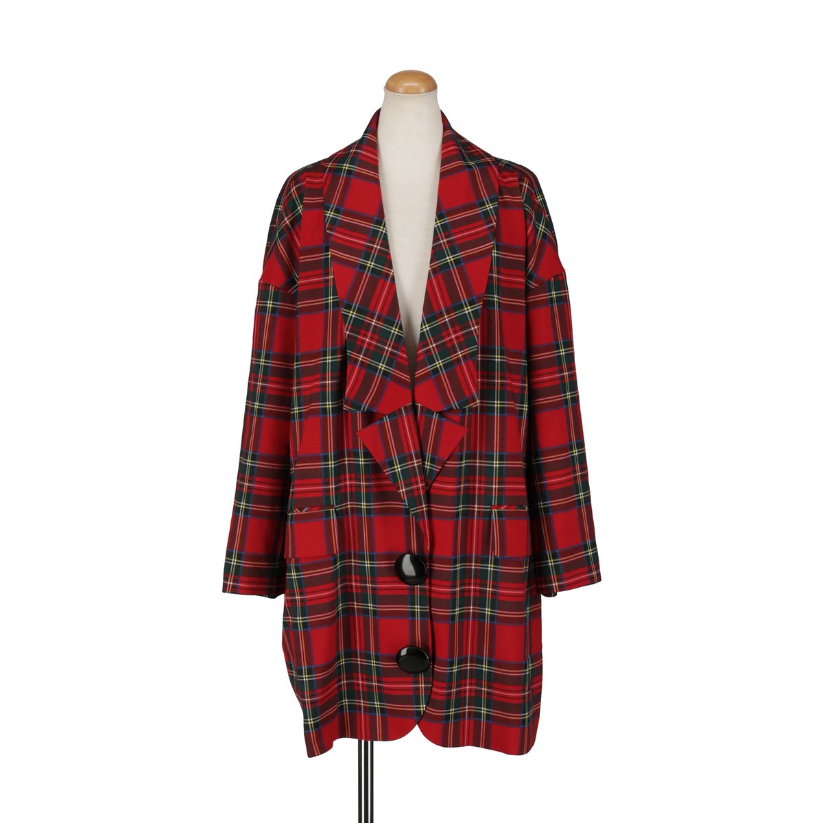 赤チェック HEIHEI ローラペルジャケット