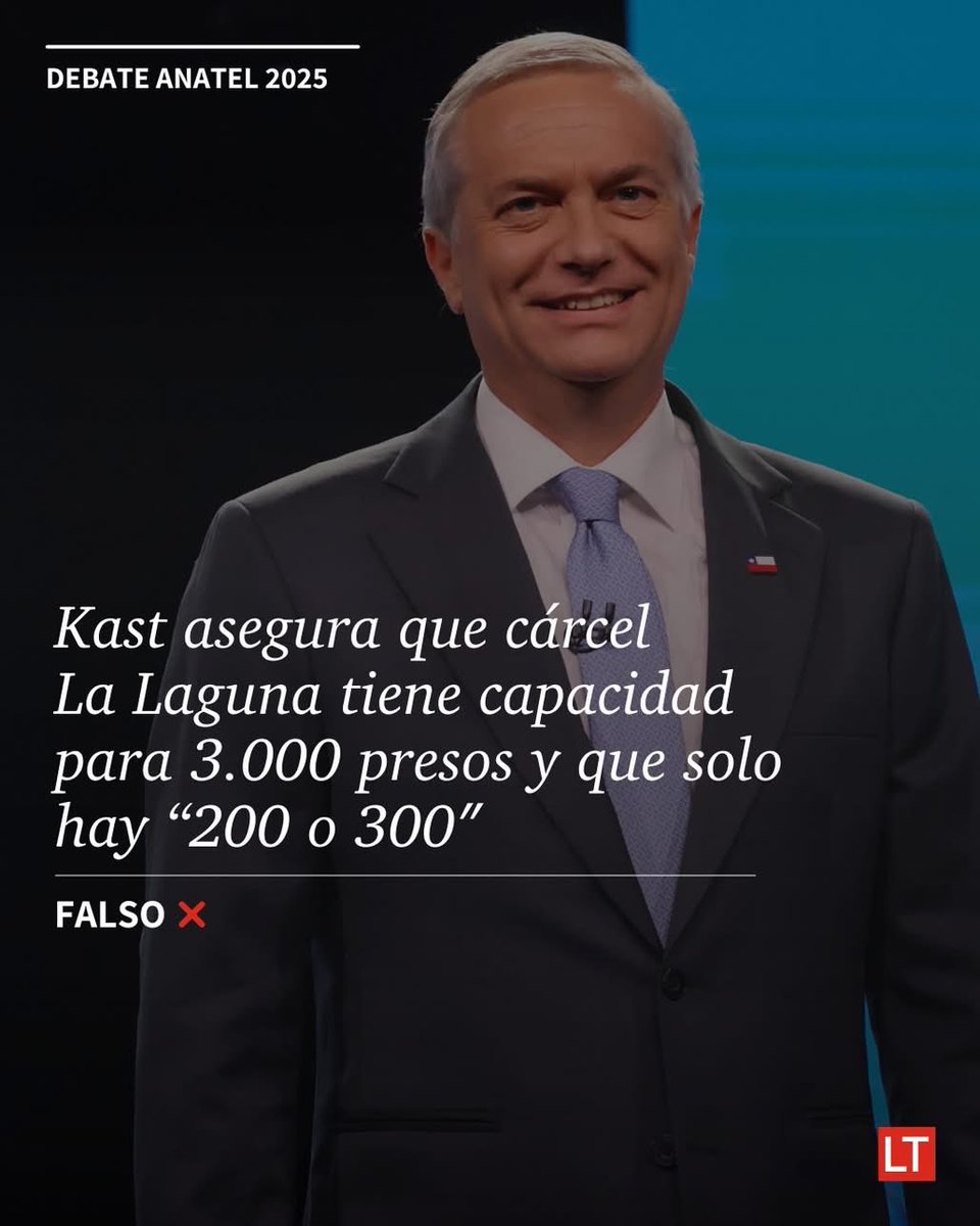El “diario comunista” La Tercera publicó el listado de mentiras de Kast en el debate de Anatel. 

Si hasta ellos lo dicen… imagínate.