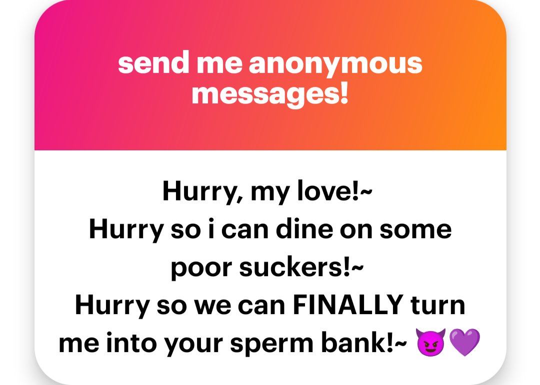 Anything for my perfect wifey.~

ngl.link/cattoimp