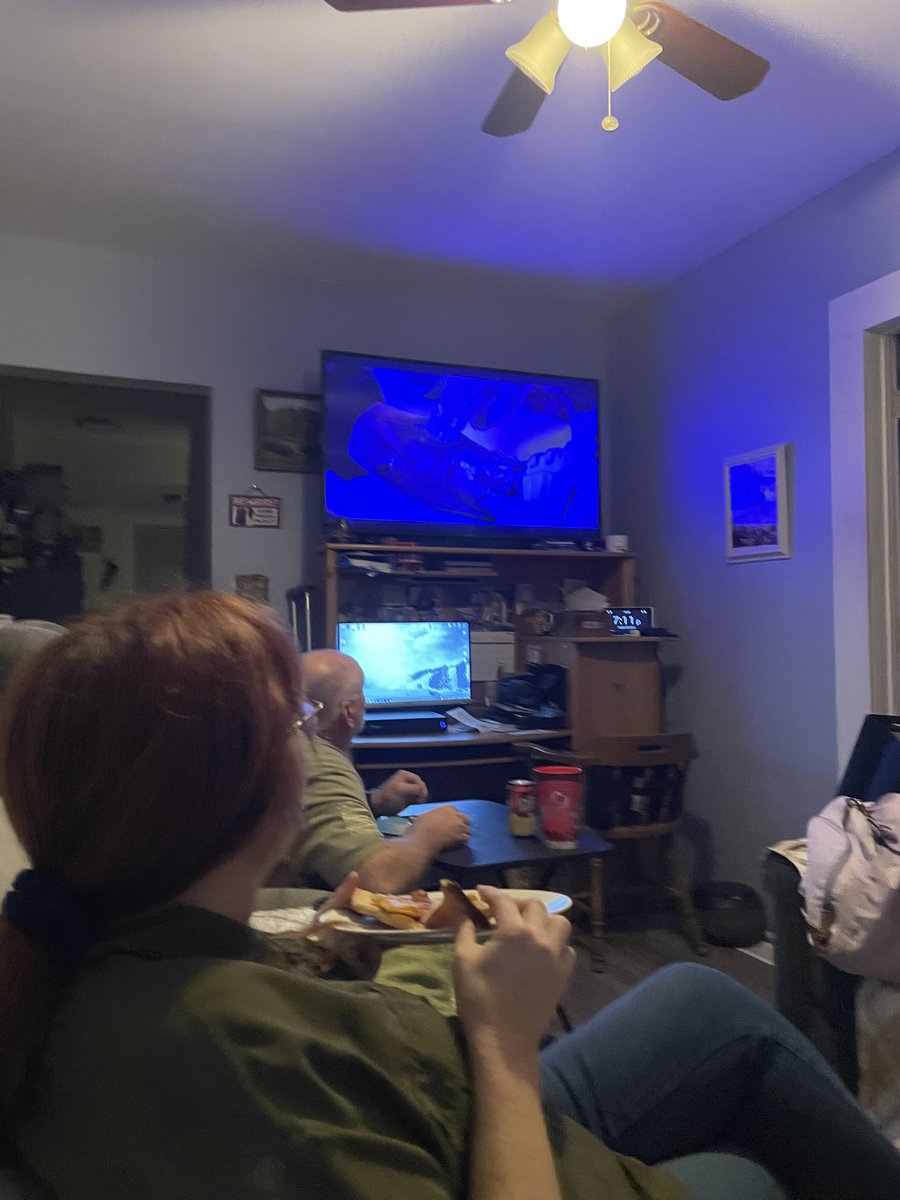 PidgeThings's tweet image. Only took a decade of harassment and forcing them to watch ST5V1 with me when it released (moved back in and I don't have a tv in my room yet ) to get my parents to actually watch Stranger Things 😂 They are officially done with S3 and about to start S4 😭