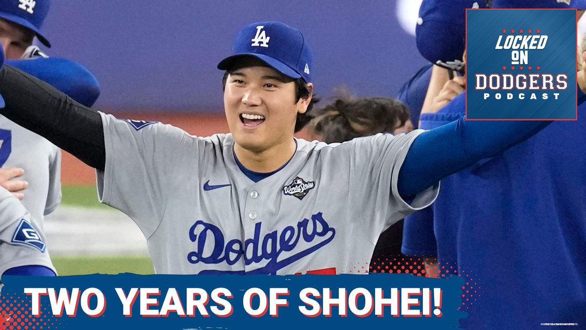 TWO YEARS OF SHOHEI. Still surreal. Still electric. ⚡️
We look back at the day everything changed for the Dodgers… and what it means for the future.

PLUS:
💥 Cy Young trade scenario
💥 Dave Roberts said “no big splash” 🤣 

📺 youtu.be/ztdnEyVKKEc

🎧 …he-los-angeles-dodgers.simplecast.com/episodes/maste…