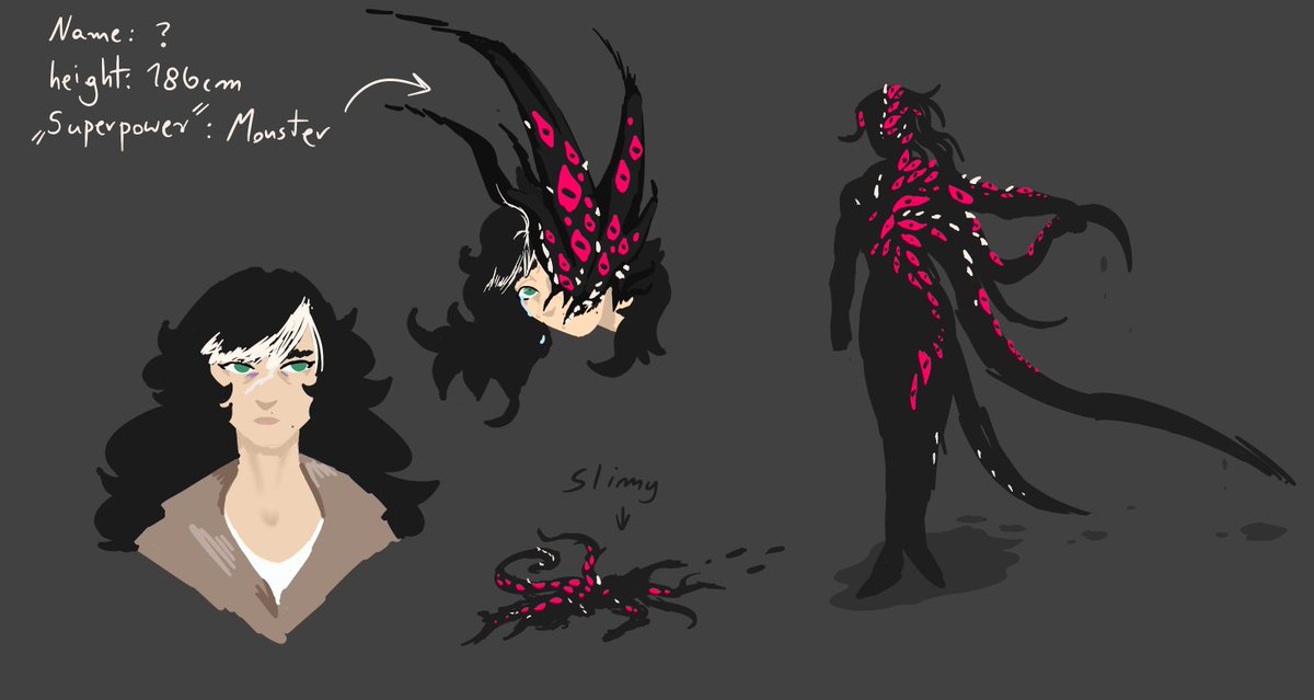 Experimenting with "I am human" Ocs, its a comic im hoping to draw - The whole thing is about different types of dehumanisation #originalcharacter  #oc #digital #art #drawing