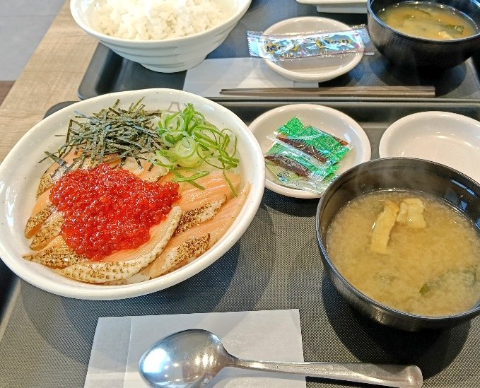 Inuta02118670's tweet photo. 松屋の優待改正後の最高額じゃないだろうか？
炙りサーモンいくら丼大盛り1930円！
#松屋 https://t.co/J1VHWZxH6D