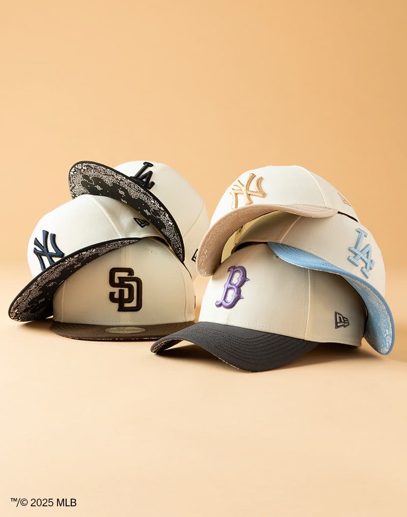 ニューエラ　ペイズリー柄　セットアップ