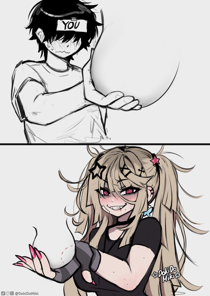 DokiDoFreaky's tweet image. would you still grab?