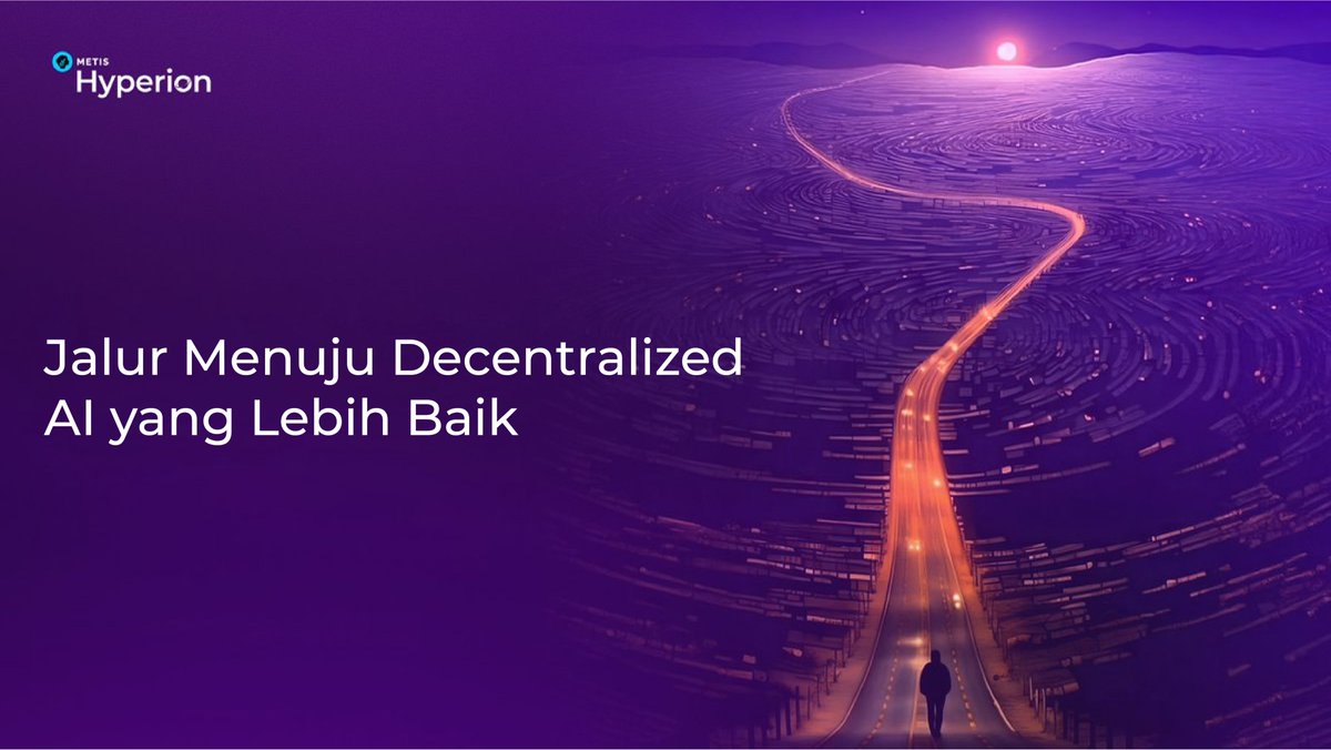 Decentralized AI akan mengubah segalanya.

Namun tantangannya nyata: interoperabilitas, biaya komputasi, verifikasi, dan lainnya.

Masuk <a href="/DannySteffe/">Danny Steffe</a> dengan penjelasan lengkapnya ➡️ f.mtr.cool/chafuhjfhy