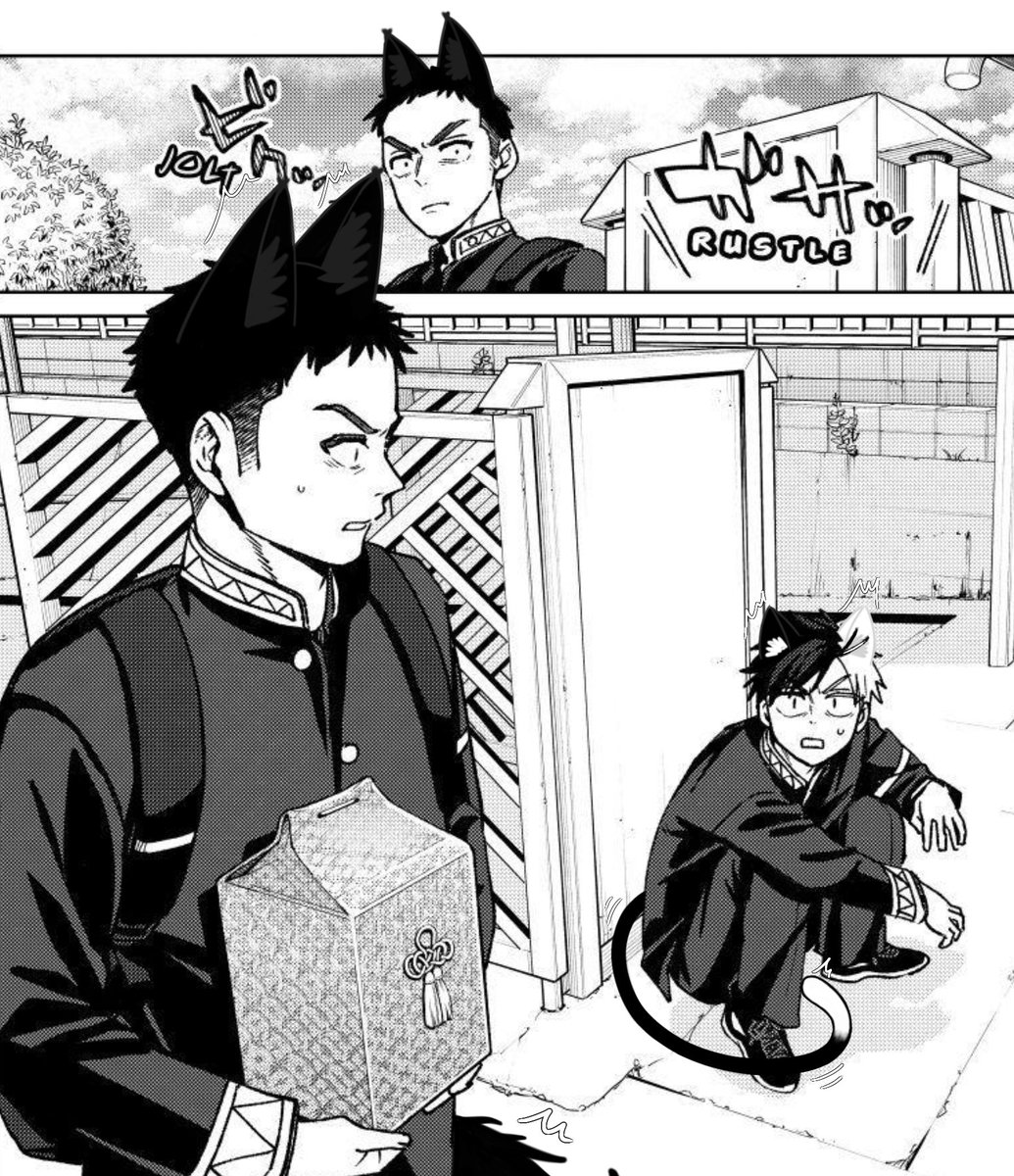 Fierce wild cat 🐱 and Lone wolf 🐺 (who is not lone anymore now)