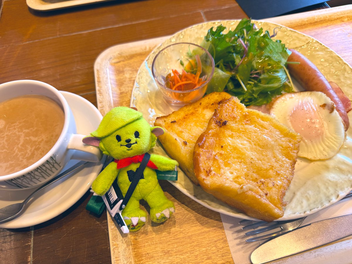 たまたま入ったお店で！！！！ なんとなんと……🍏🍏🍏✨ 「グリーン