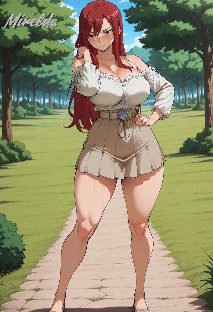 Erza Scarlet / Irene tweet media