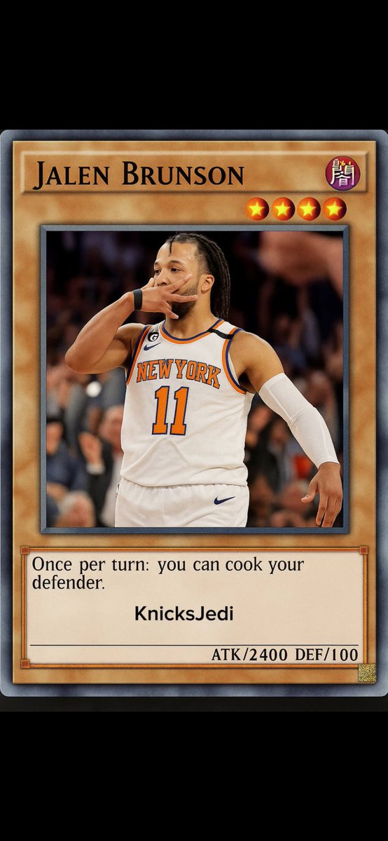 Knicks tonight :