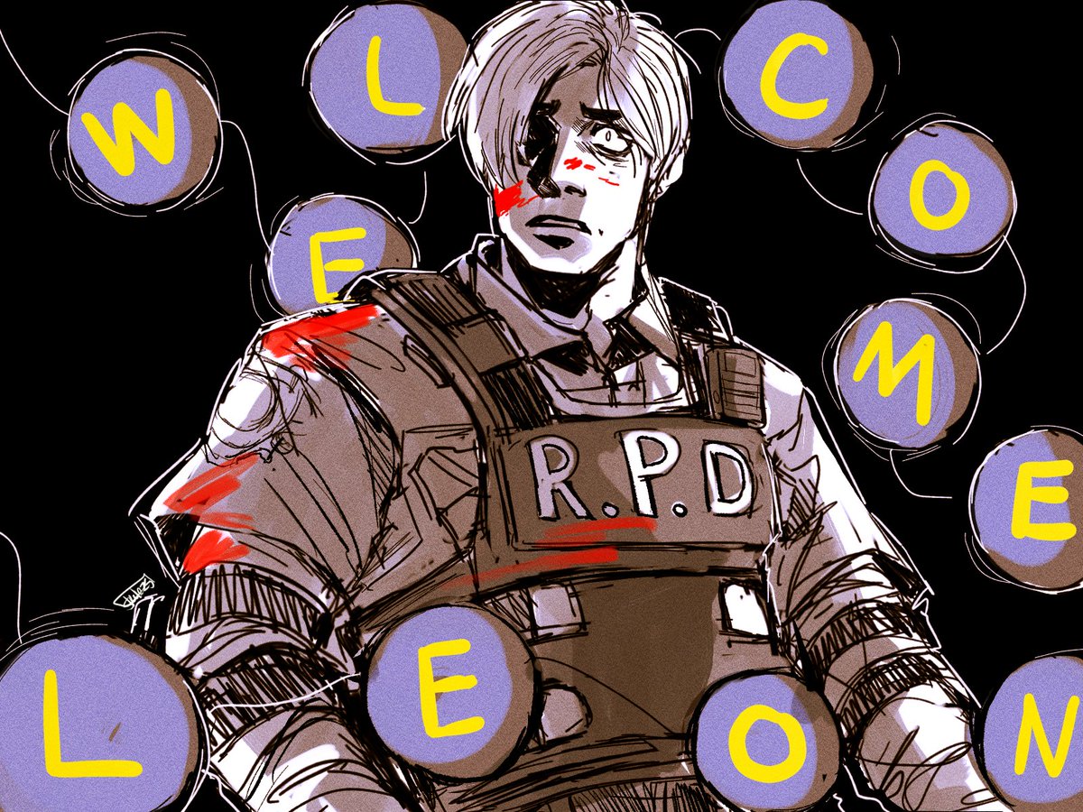 skelesass's tweet image. welcome back
#REBHfun #ResidentEvil #LeonKennedy #fanart #sketch