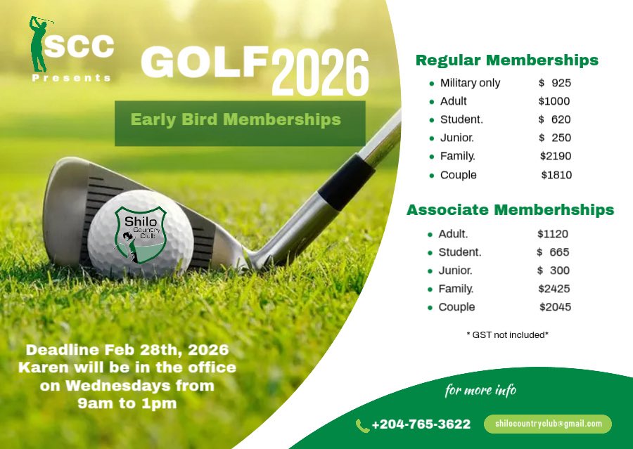 Shilo Country Club tweet media