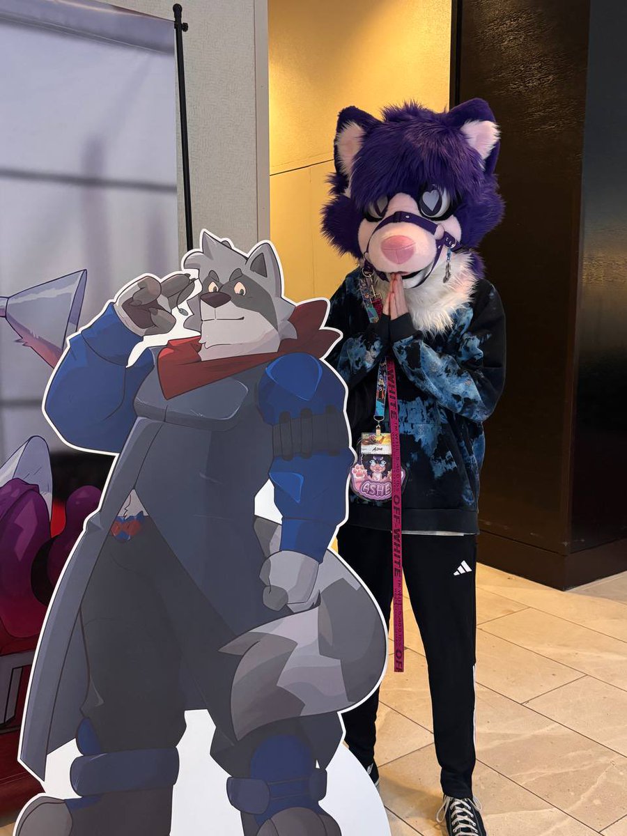 Found my ancestor! He kinda chopped tho…🦝