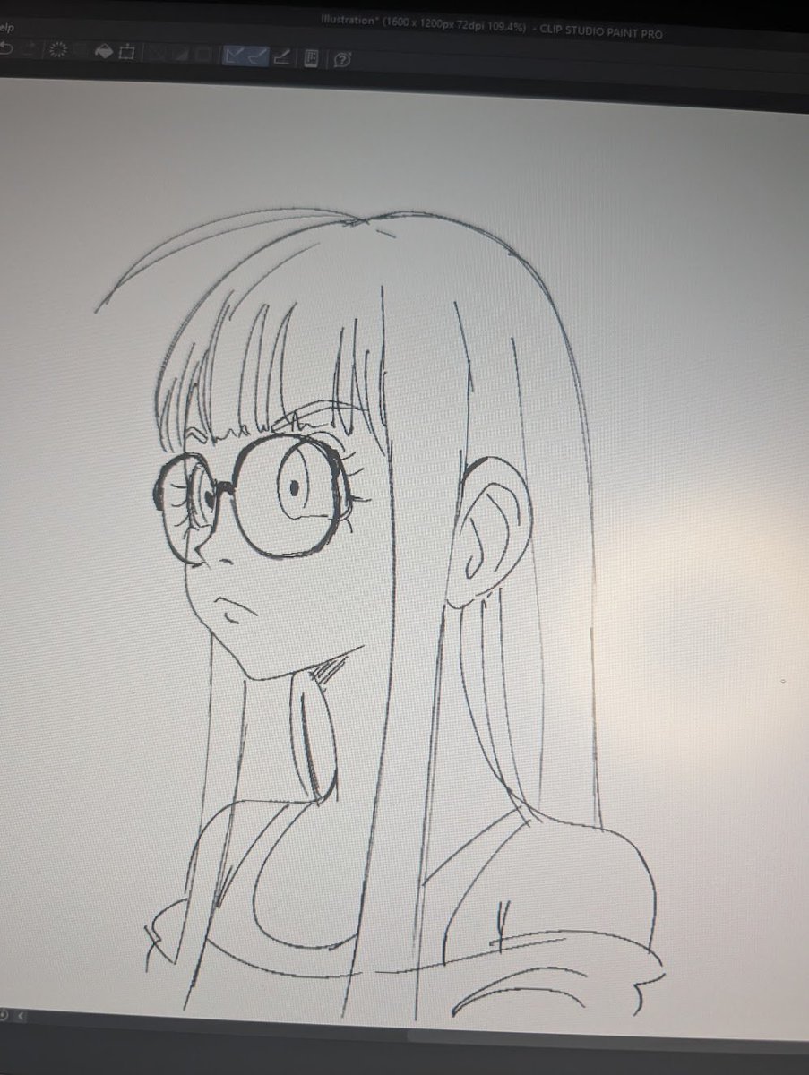 EllenZappa's tweet image. futaba sakura toriyama style (based off serena from dq11 and Arale from dragon ball)