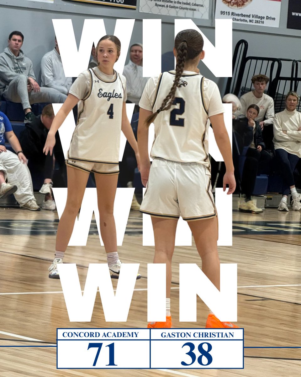 CAEaglesWBB's tweet image. FINAL
@CAEaglesWBB (7-5) 71
@gcsofficialvgbb 38

Unofficial Stats:
‘28 @theJustice1523 18p
‘28 @JadaPowell23 17p
‘29 @quinnhicks2029 10p
‘27 @AvaMcDermott08 9p
‘26 @taysmith2008 6p
‘31 @kinleyjade20 5p
‘28 Victorian Collins 3p
‘26 @J_A_Y_L_A 3p

*Full stats to follow

#EaglesWin