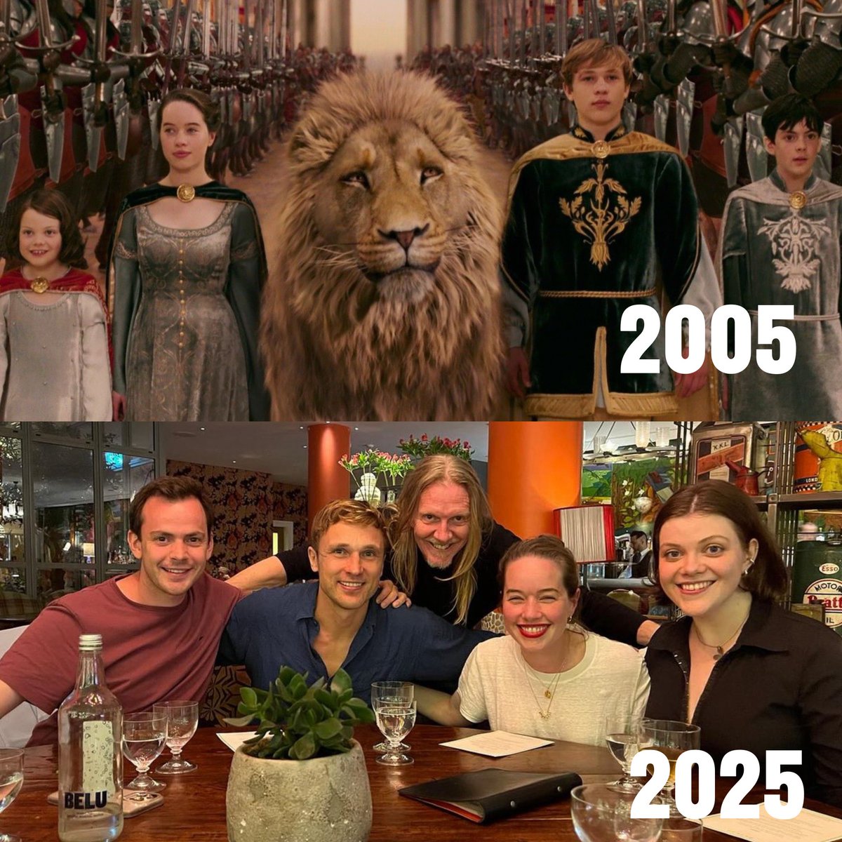 น้ำตาจะไห้ของจริง king &amp; queen of narnia forever 👑😭