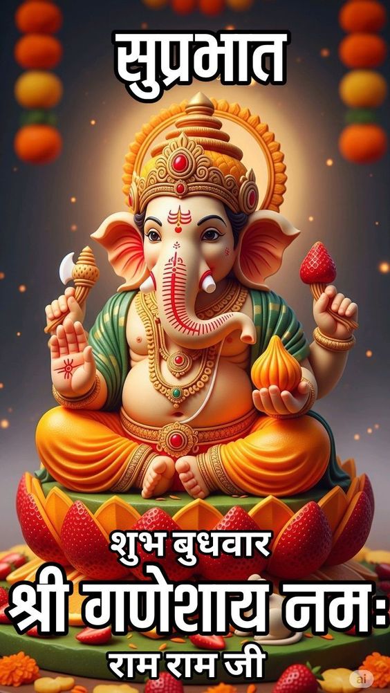 शुभ बुधवार - जय श्री गणेशा 🙏🙏