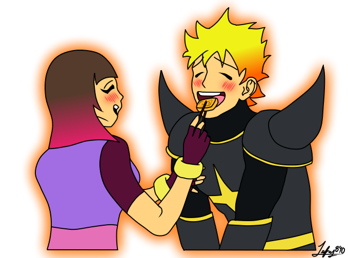 Dándole de comer a su primer amor en una dimensión paralela, que lindo es el amor!! ❤️🖤

Primera comisión, Muchísimas por la comisión amigo: <a href="/laurentsx95/">Laurentsx95</a> 

#comisiones #bettynoire #Commission #opencommissions #comisionesabiertas #fanart  #chibiart