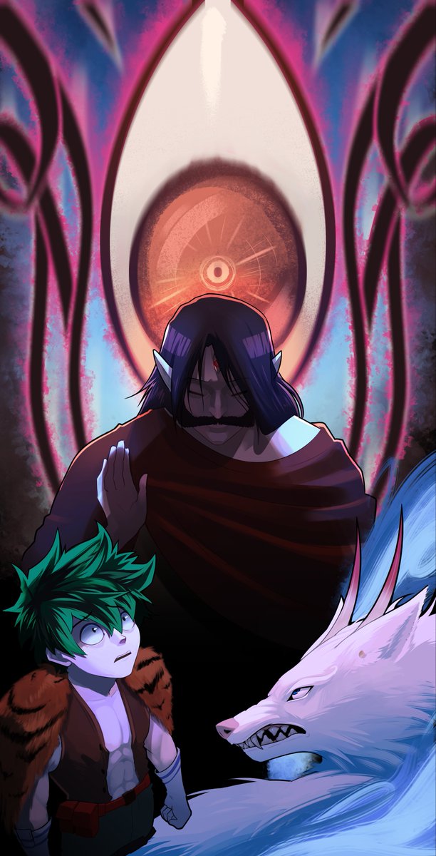 Commission for a very cute fanfic couple.
Fanfic link: archiveofourown.org/works/41807391…

#BNHA #ONEPIECE #IzukuMidoriya #YamatoOnePiece