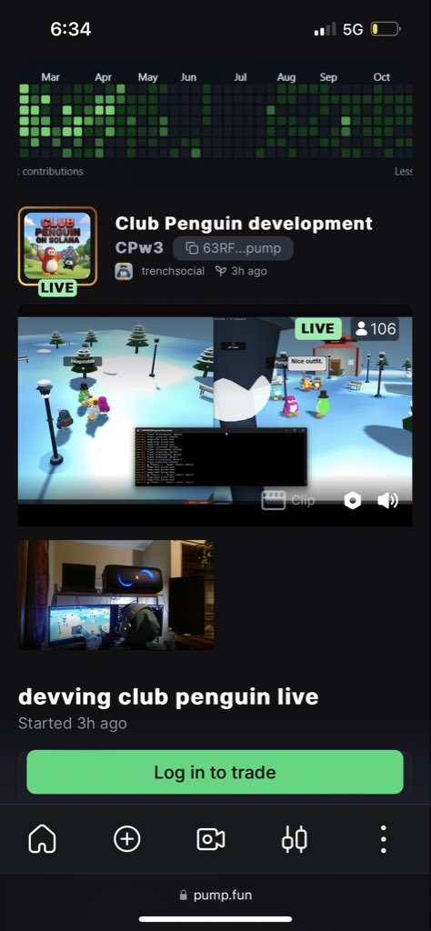 Multiplayer being demoed live 

on stream as we speak

and it’s crispy 🤌 $CPw3