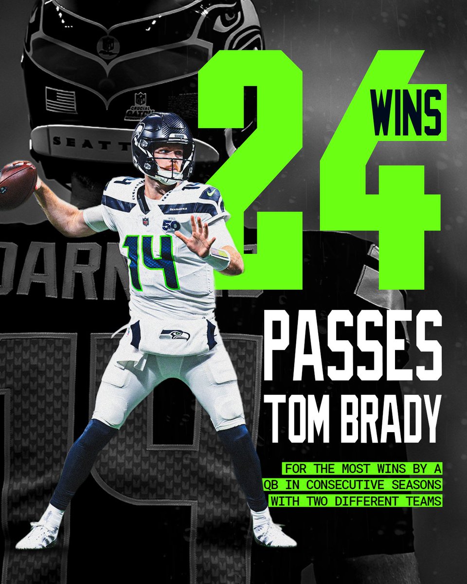 Seahawks's tweet image. Stacking W’s

#ProBowlVote + Sam Darnold