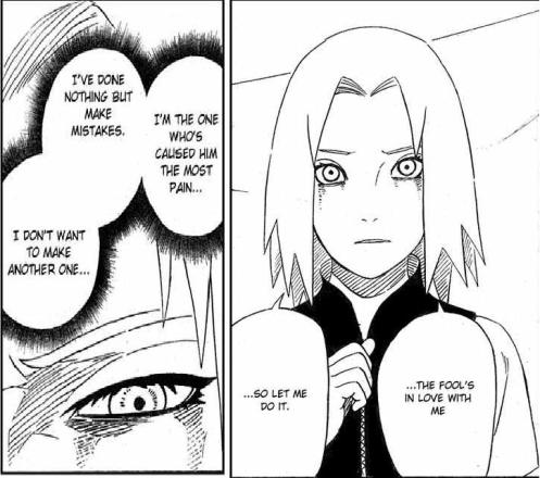 Jang2419's tweet photo. @grecoalessia127 Something like that would probably have happened in canon, because I feel that Sakura didn't feel worthy of Naruto because she thought she had caused him a lot of pain; they both had selfless love, just as this panel suggests something like that. https://t.co/AFpwMeJyKC