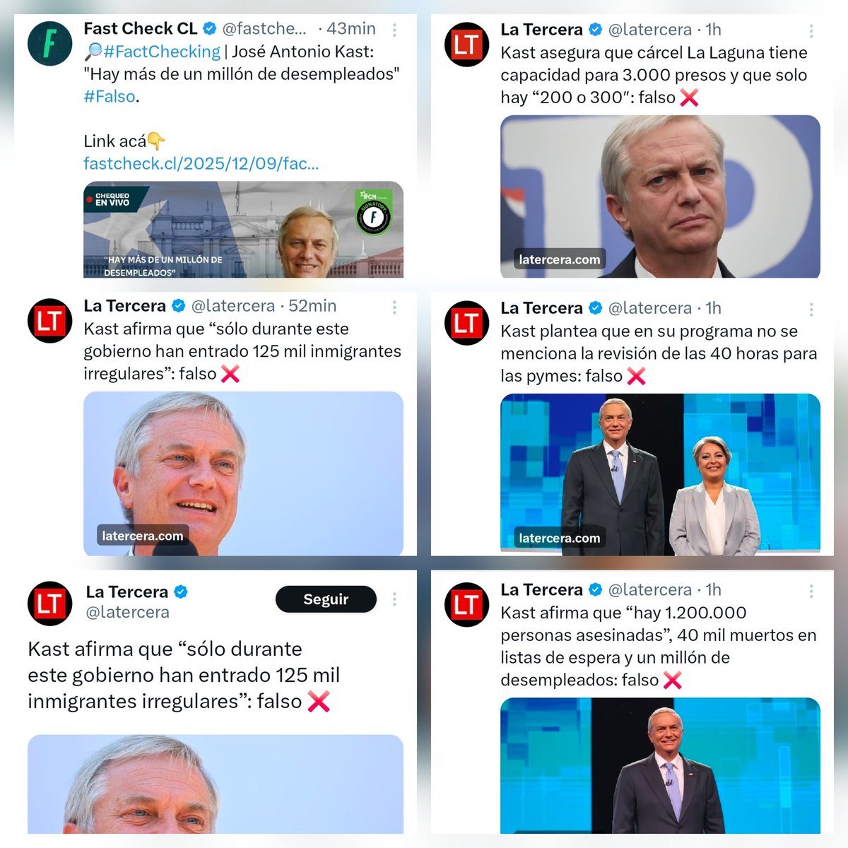 RobertoMerken's tweet image. 🔴 Prácticamente Jose Antonio Kast mintió en cada área en que fue consultado.

#DebateAnatel2025 #DebatePresidencial #JaraPresidenta