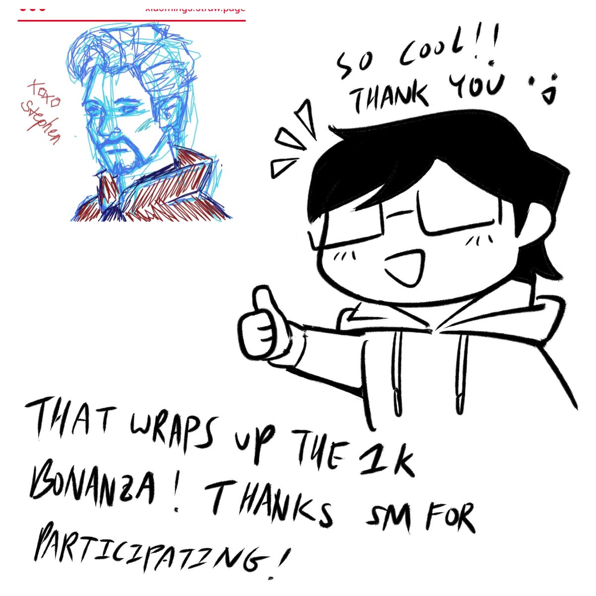 Last request of the 1k bonanza!!! Thanku sm to everyone who requested! these were super fun to do and sry to those whose requests i didnt get to do🤧🤧🤧
#IronStrange