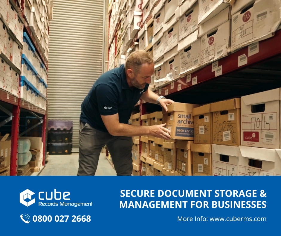 📁 End-of-year filing chaos? We’ve got you covered.

When compliance and confidentiality matter most, Cube Records Management provides the secure, organised, and efficient records solution you can rely on.

✅ Confidential document handling
✅ Secure off-site storage
✅ Easy