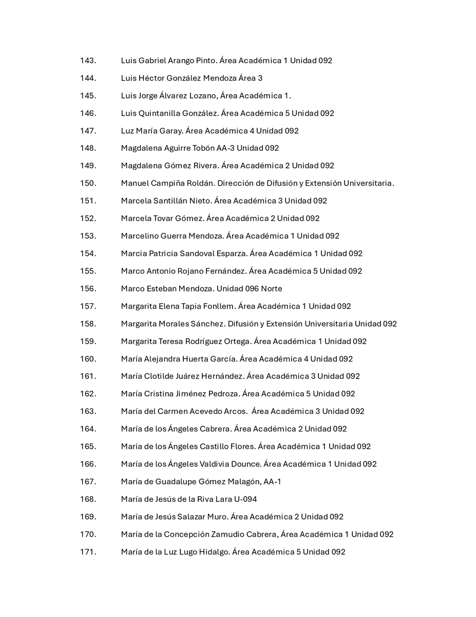 Comisión de Comunicación Asamblea de Académicos tweet media