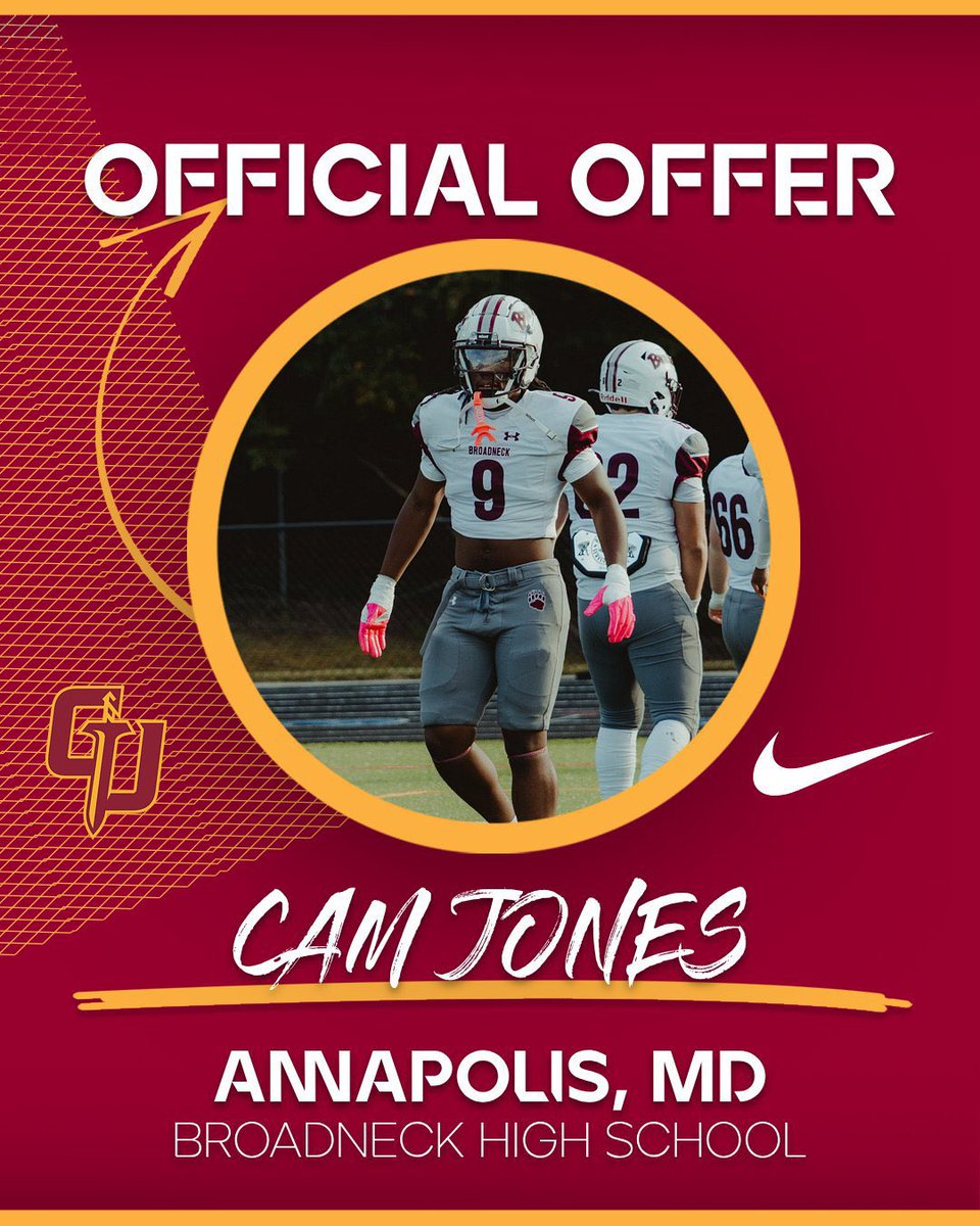 thecamjoness's tweet image. Blessed to receive my 2nd offer from @FootballGannon thank you to @Mr_Consistent_2 for giving me this opportunity #GoKnights

@broadneckfb @AgentCoachDad @ZacharyKarr_6