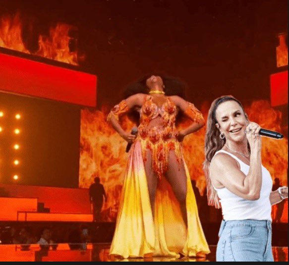 LoubackMoises's tweet photo. #PremioMultishow Gaby “ a Ivete tá solteira” Mainha responde “ Clareou amiga” 🤣🤣🤣🤣 @GabyAmarantos @ivetesangalo  Não me manda foguinho não! https://t.co/3TC3y4DZHy